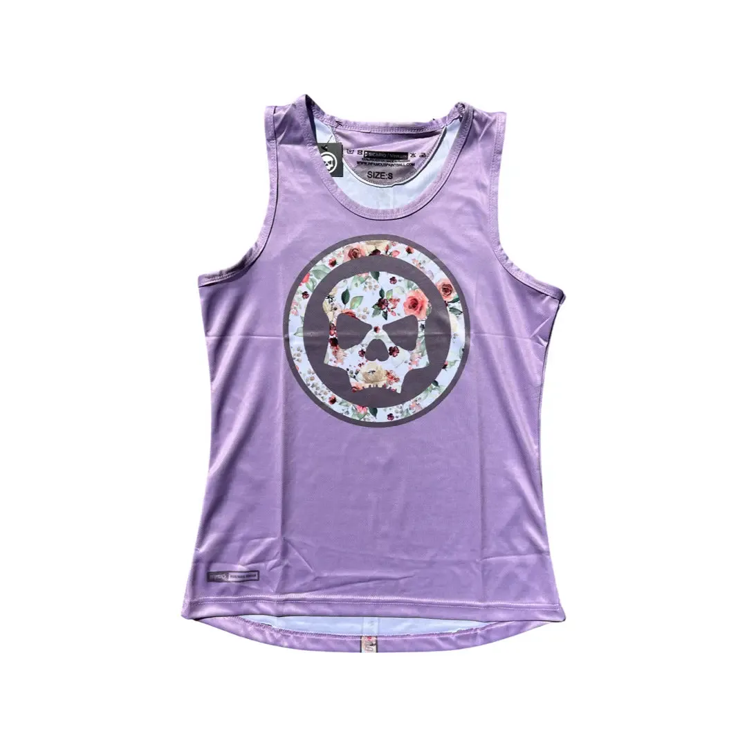 DryFit Tank Top - Womens Skull Icon