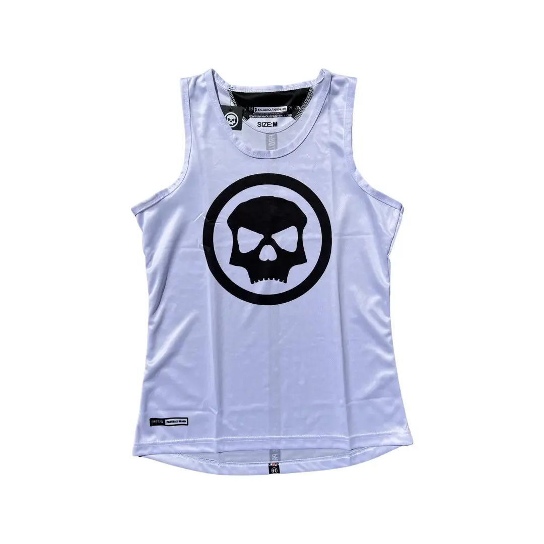 DryFit Tank Top - Womens Skull Icon