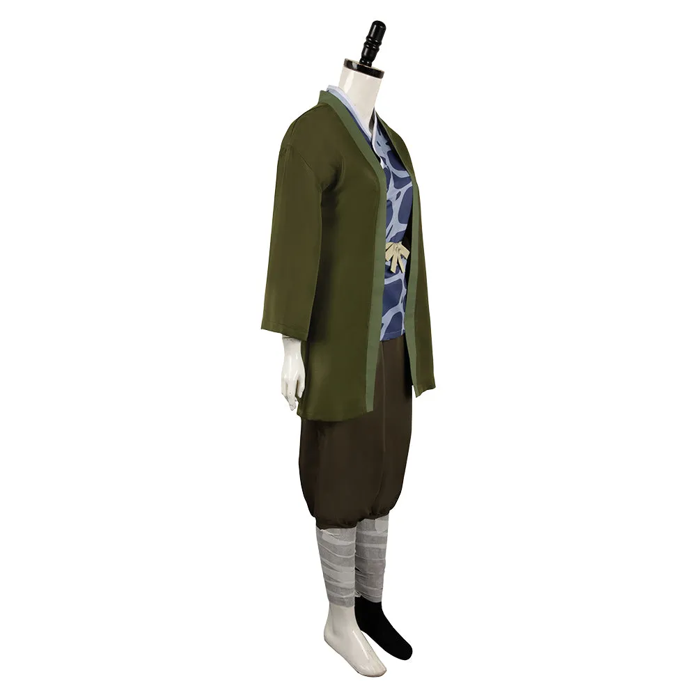 Dungeon Meshi Izutsumi Green Set Cosplay Costume Outfits Halloween Carnival Suit