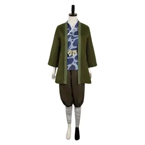 Dungeon Meshi Izutsumi Green Set Cosplay Costume Outfits Halloween Carnival Suit