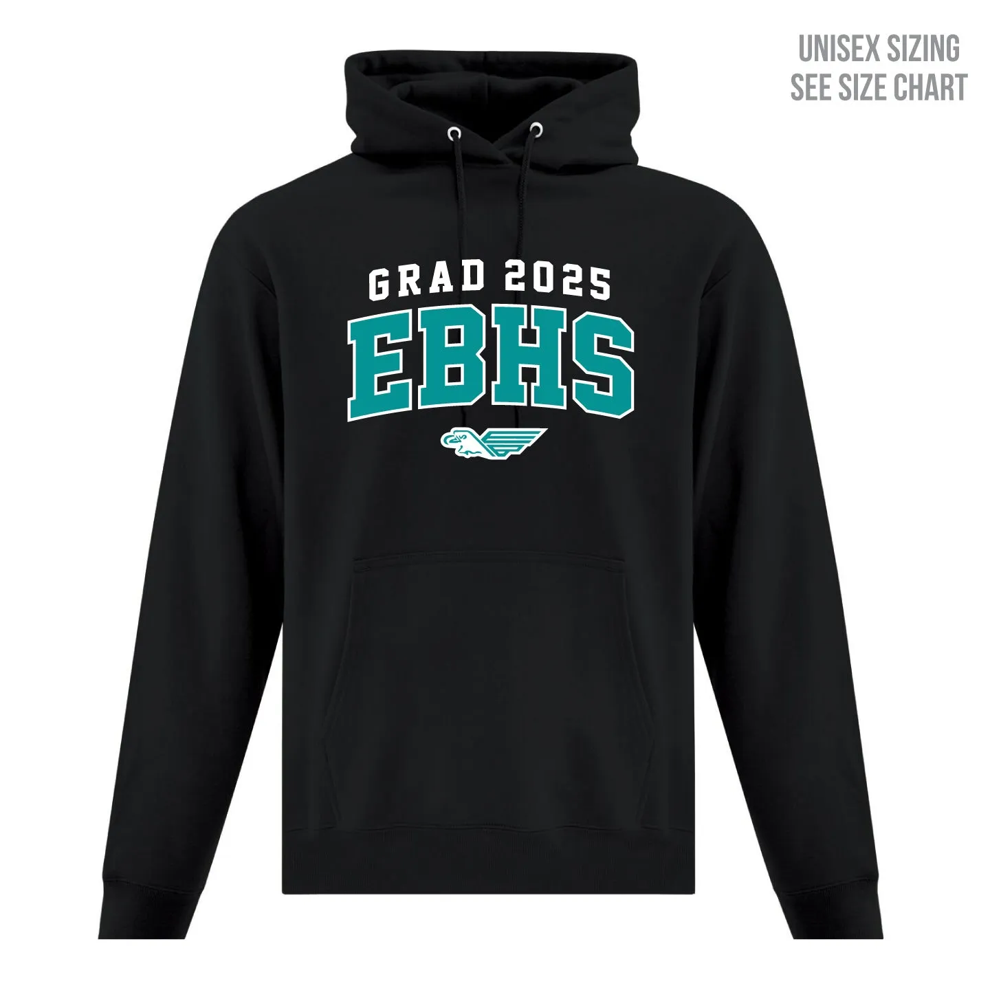 EBHS Grad 2025 Unisex Pullover Hoodie (EBG25T001-F2500)