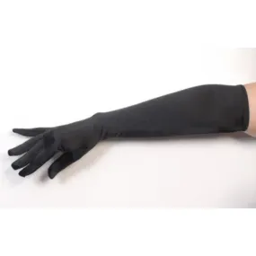 Elbow Length Gloves- Black