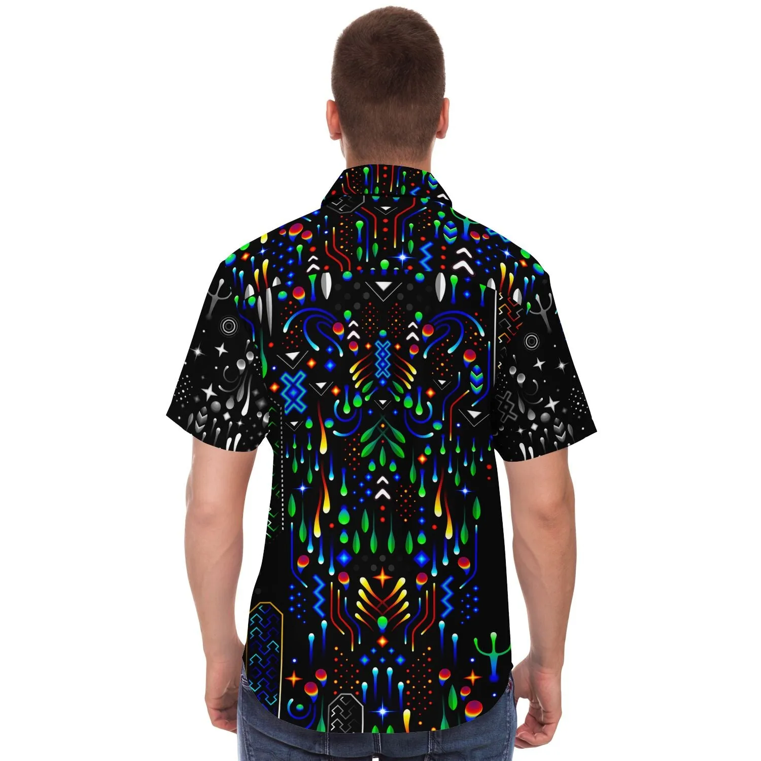 ELEMENTAL REALM Short Sleeve Button Down Shirt | TAS