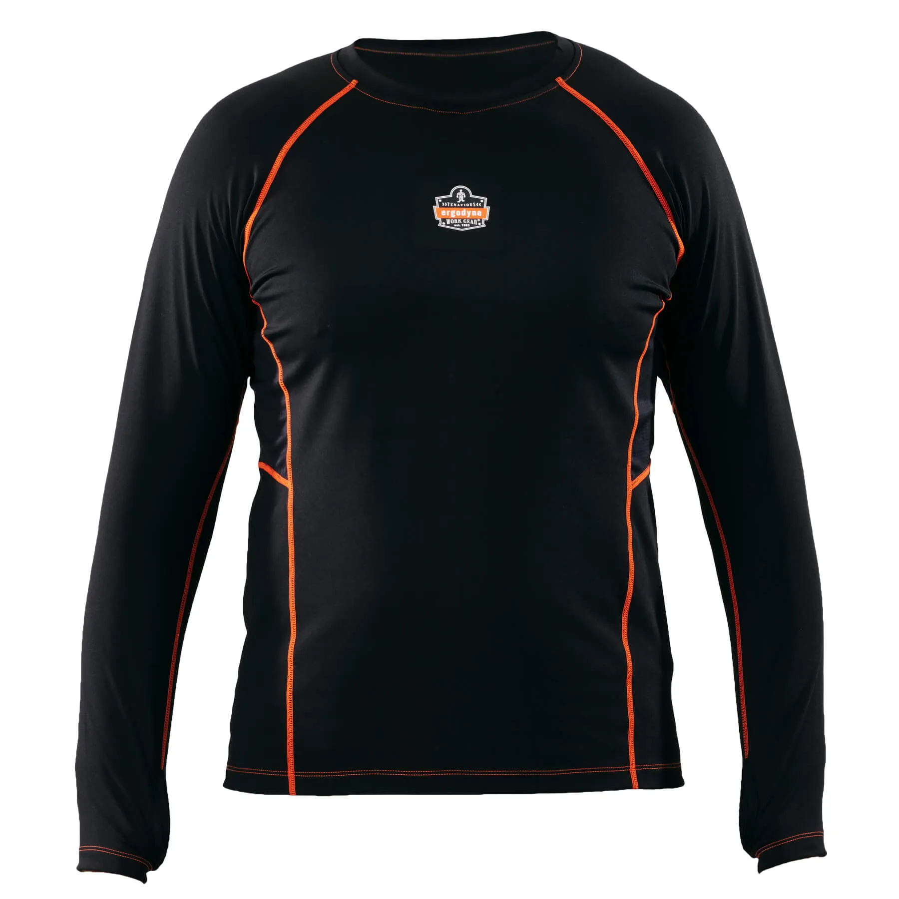 Ergodyne 40203 N-Ferno 6435 Thermal Base Layer Long Sleeve Shirt, Medium, Black