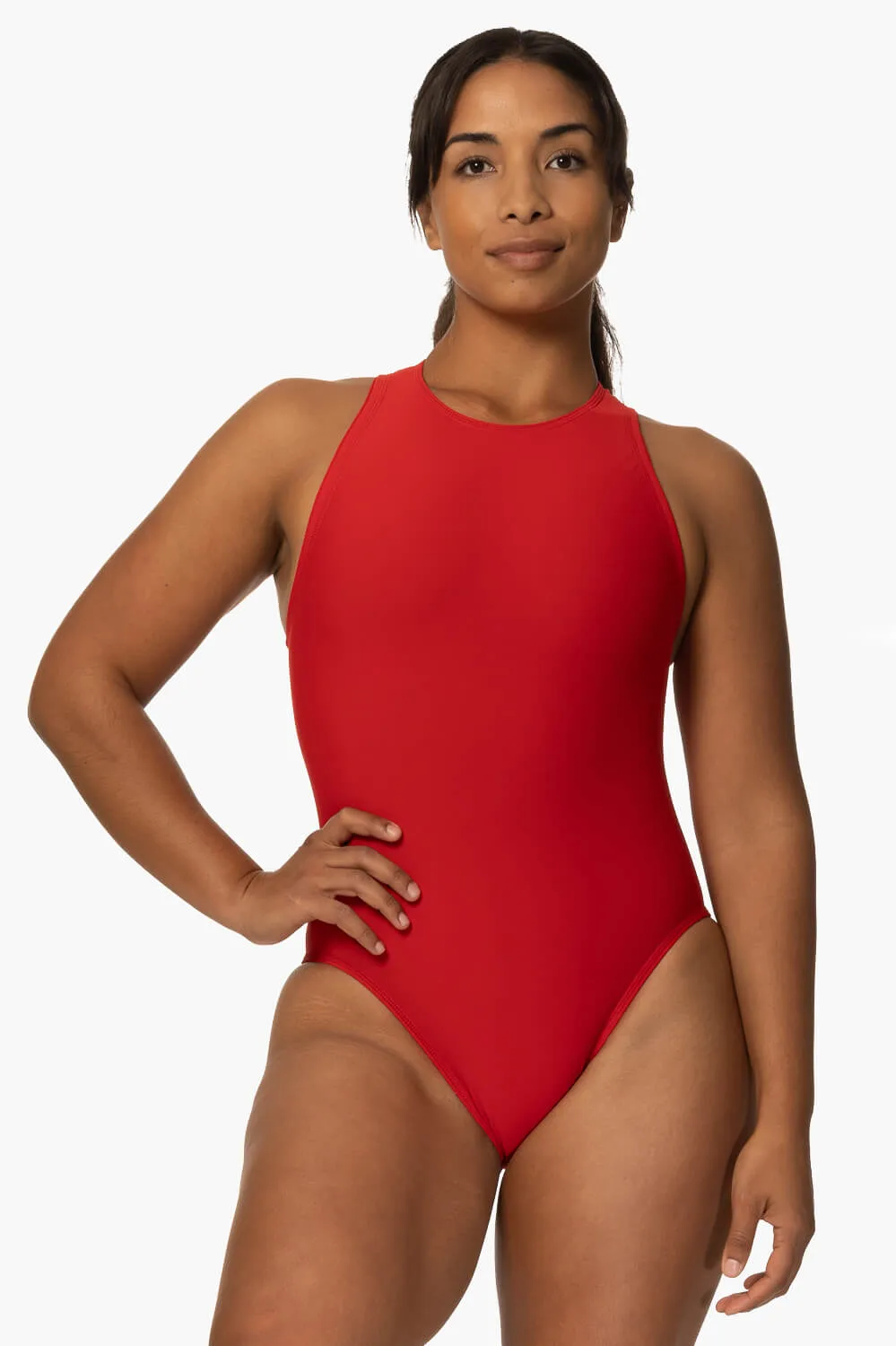 Fairlie Water Polo Suit - Red