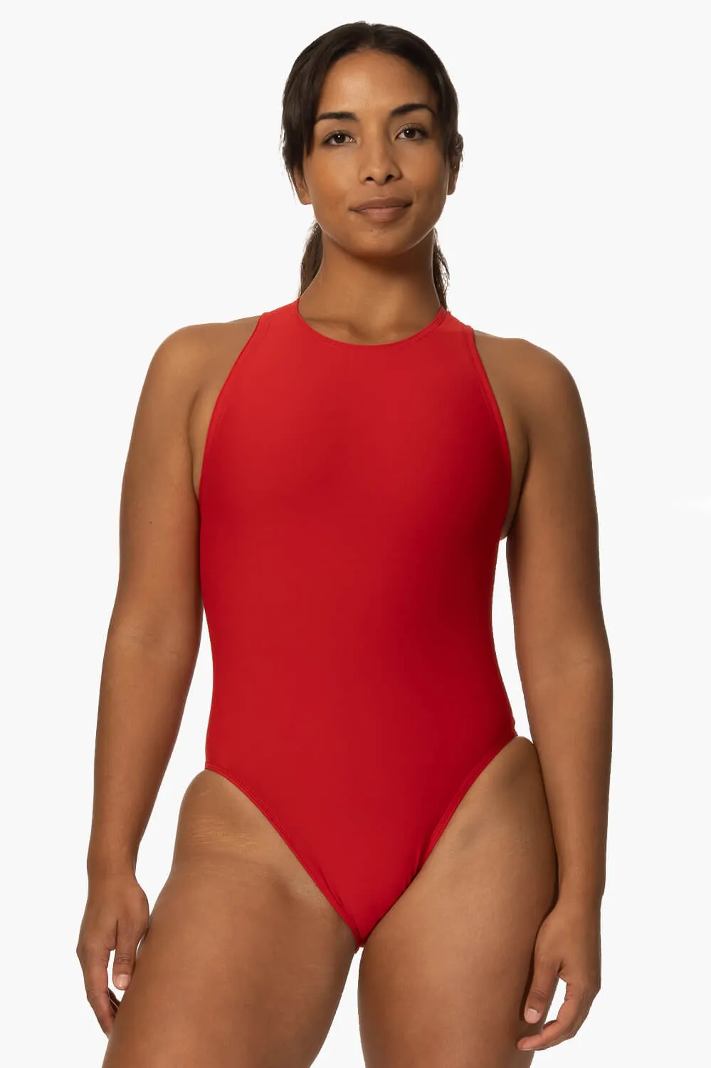 Fairlie Water Polo Suit - Red