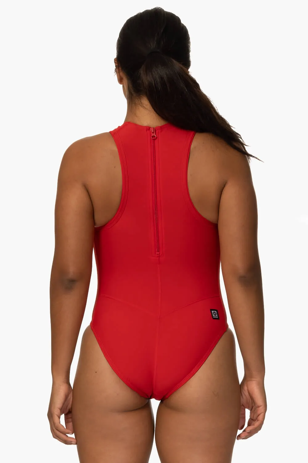 Fairlie Water Polo Suit - Red