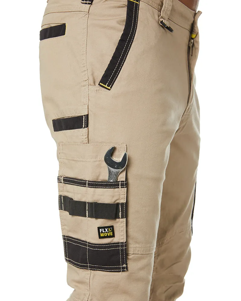 Flex and Move Stretch Cargo Utility Pant - Stone