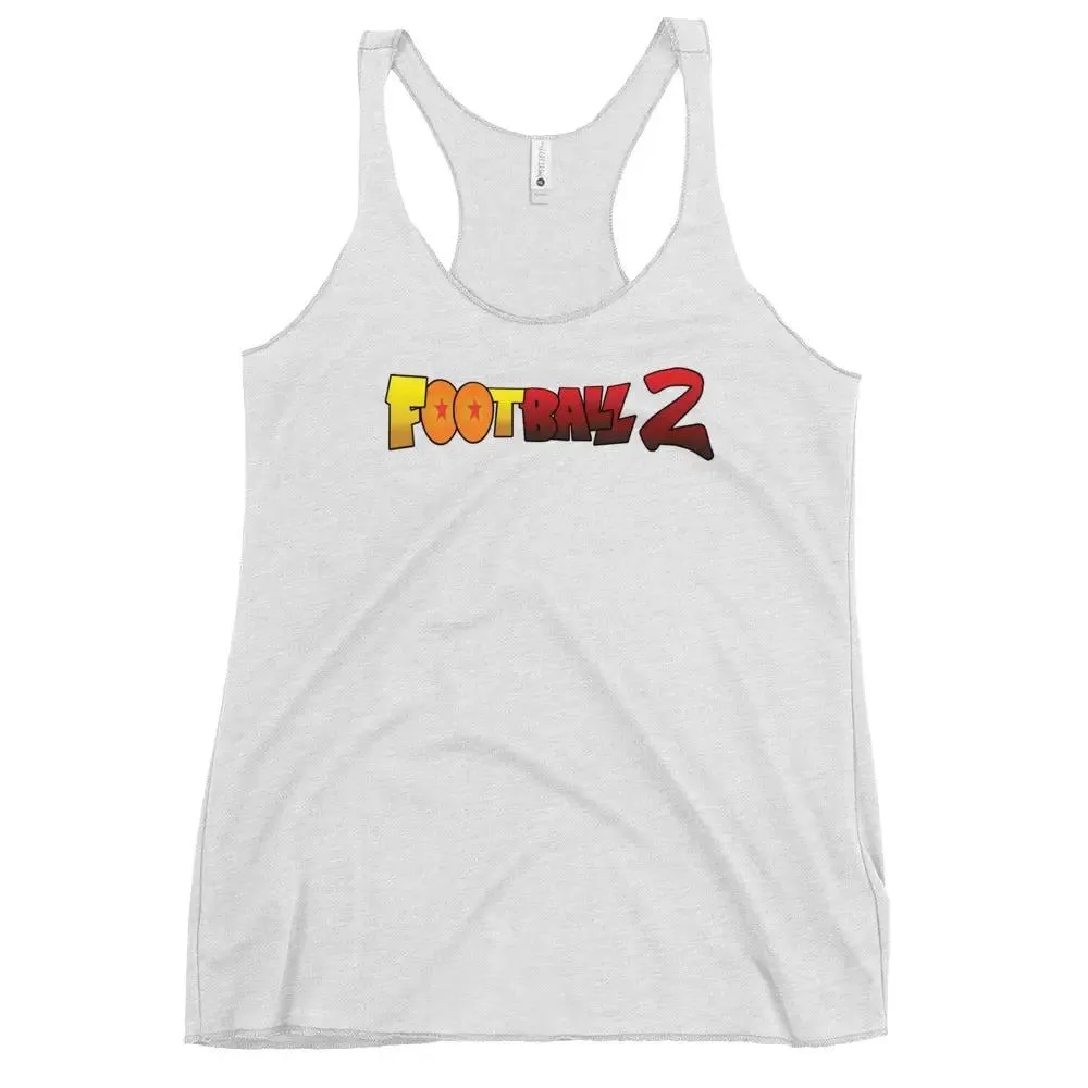 Football 2 Women's Racerback Tank