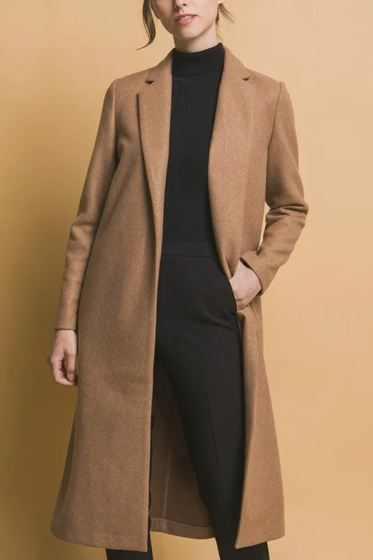 Gabrielle JQ Fleece Long Line Coat