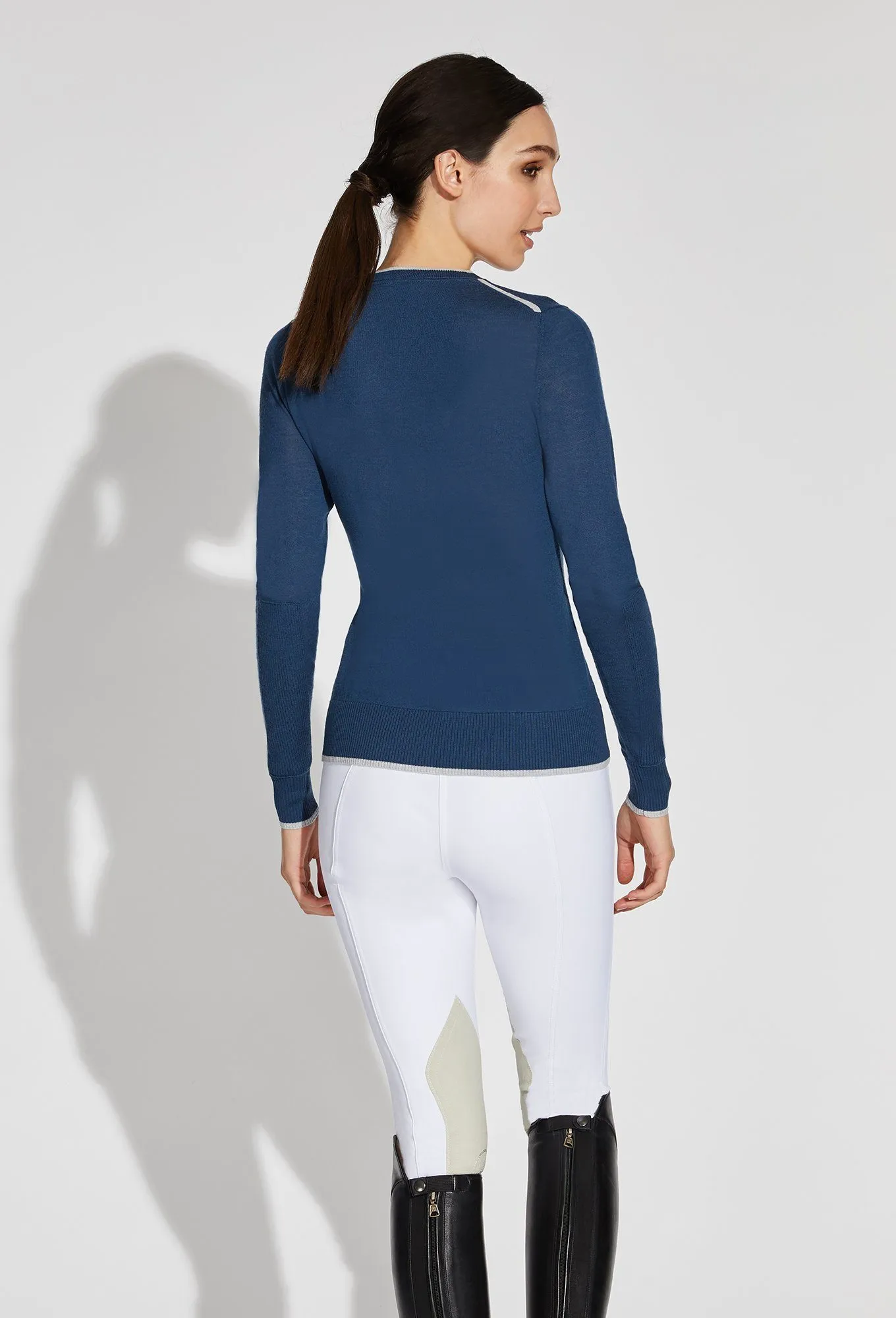 Hailey Crew Neck Merino Sweater