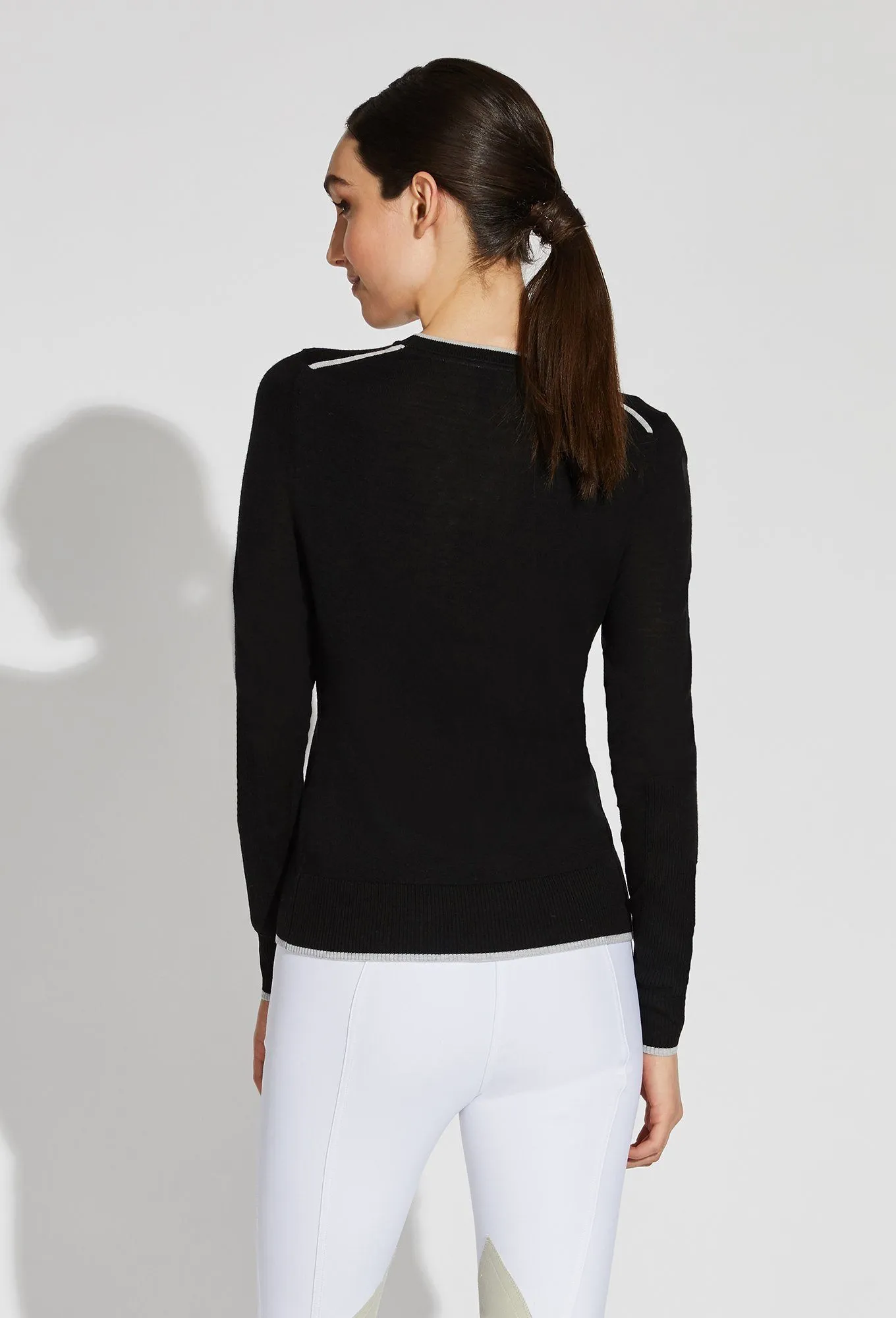 Hailey Crew Neck Merino Sweater