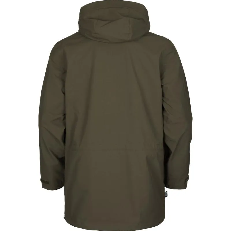 Harkila Orton Technical HWS Mens Packable Waterproof Smock - Willow Green