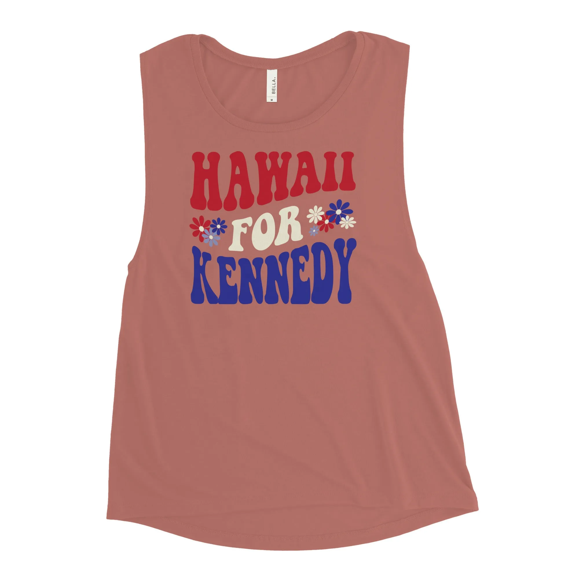 Hawaii for Kennedy Ladies’ Muscle Tank