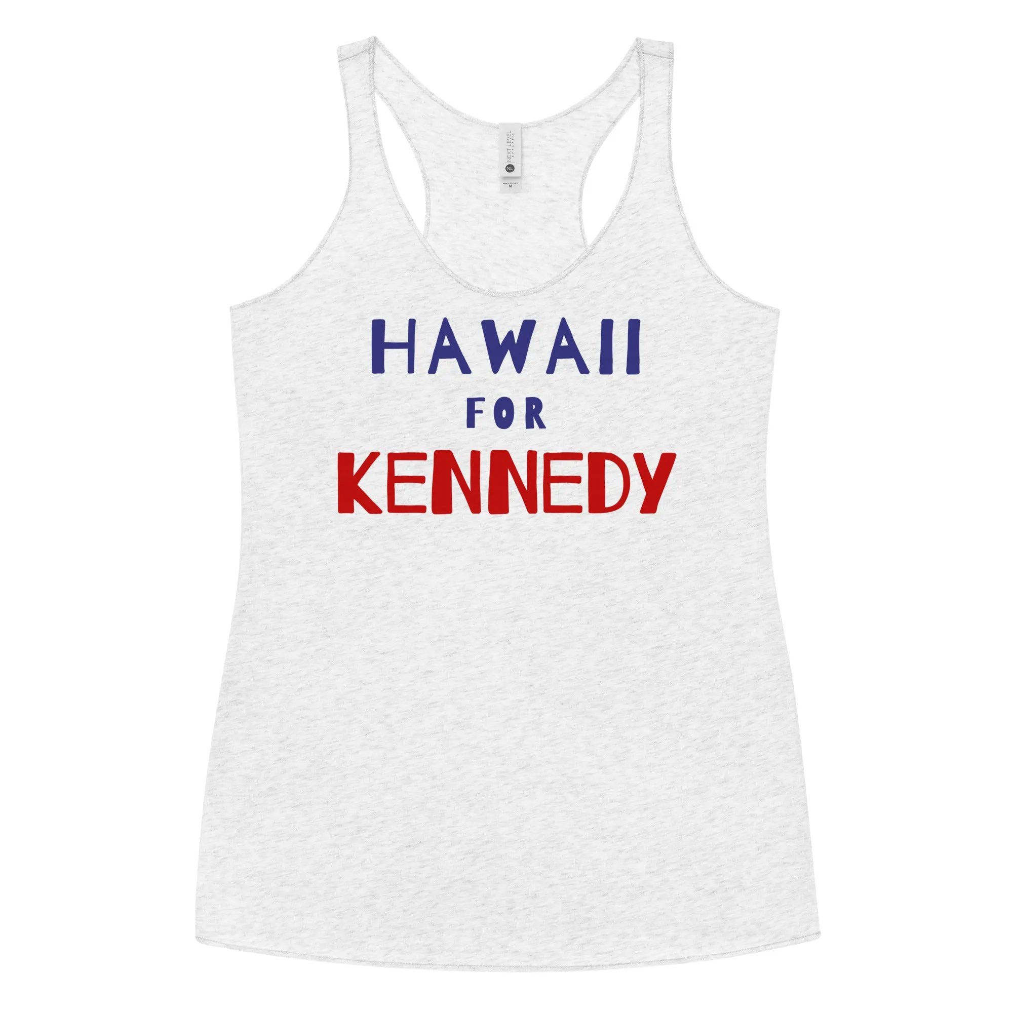 Hawaii for Kennedy Women's Racerback Tank