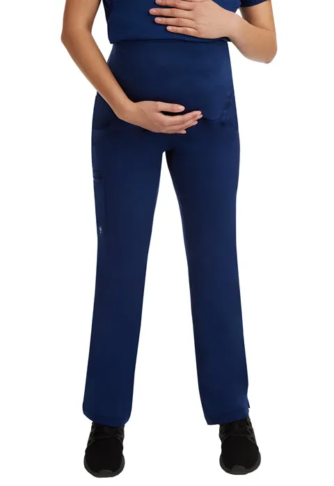 HH Works by Healing Hands Women's Rose Maternity Yoga Scrub Pant 9510