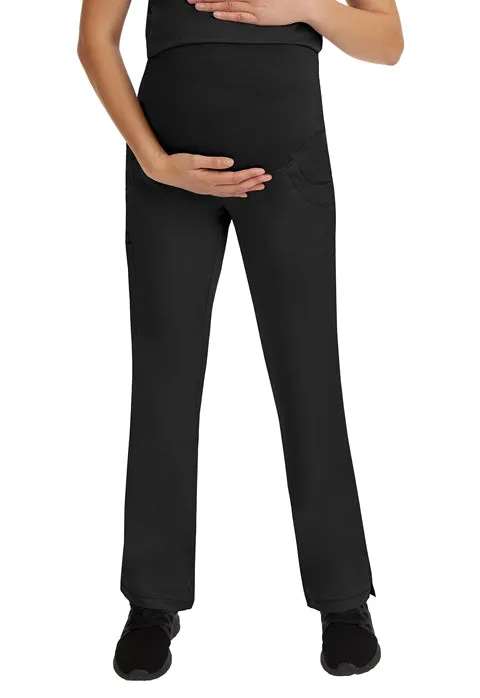 HH Works by Healing Hands Women's Rose Maternity Yoga Scrub Pant 9510