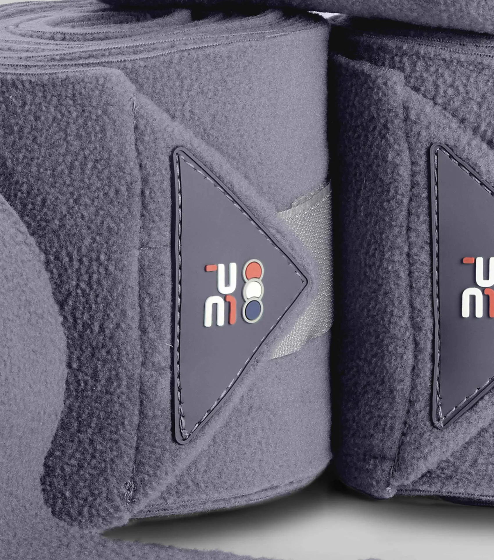 Horse Polo Fleece Bandages Grey