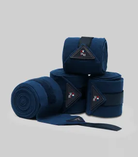 Horse Polo Fleece Bandages Navy