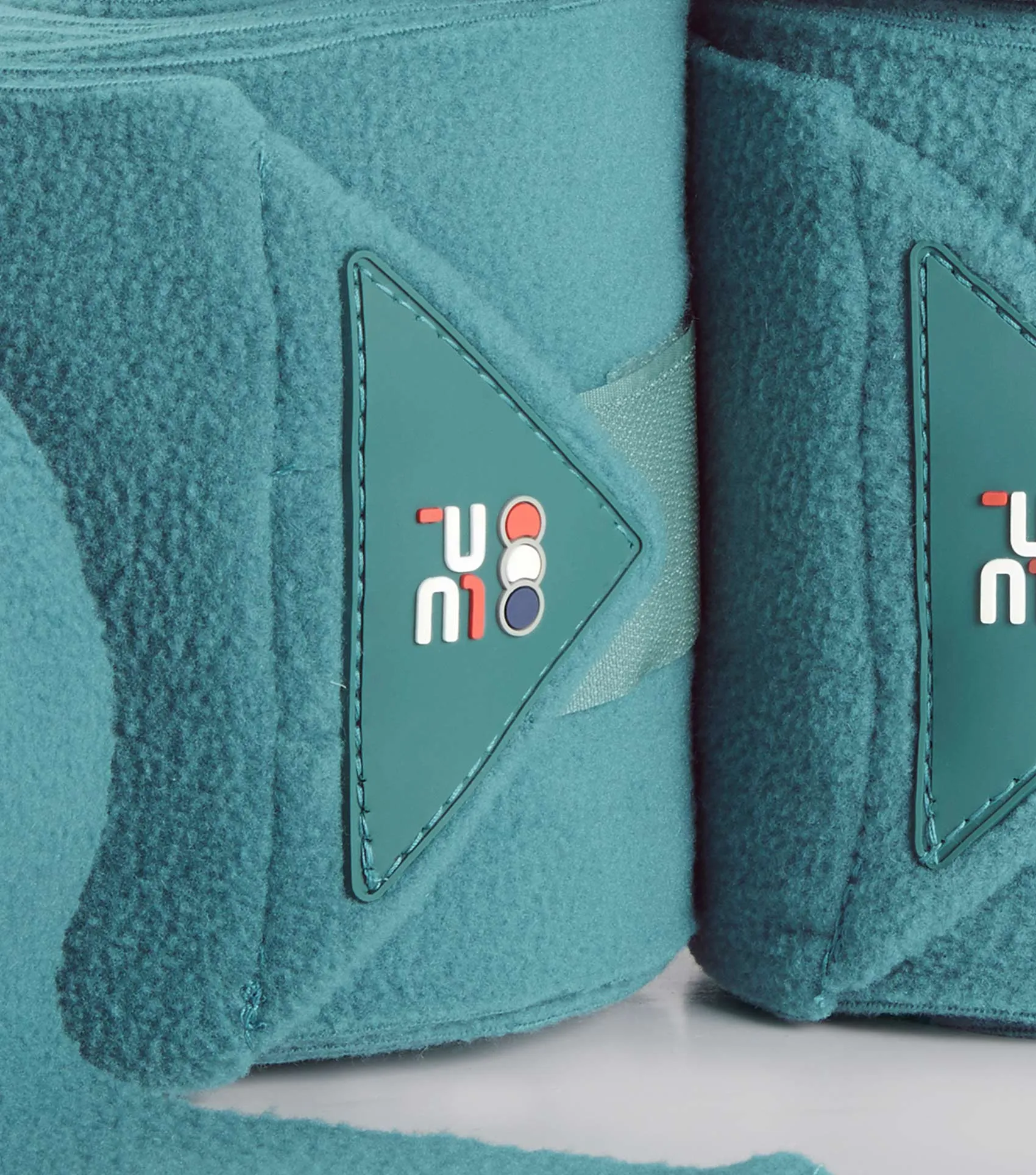 Horse Polo Fleece Bandages Turquoise