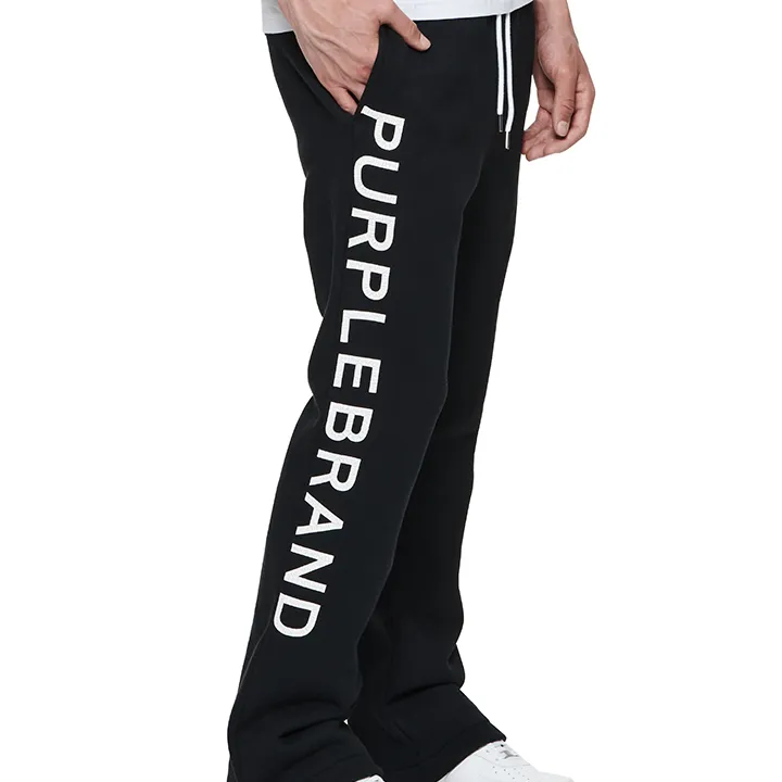 Hwt Fleece Flared Sweatpant (Black) - PP459HBBW124