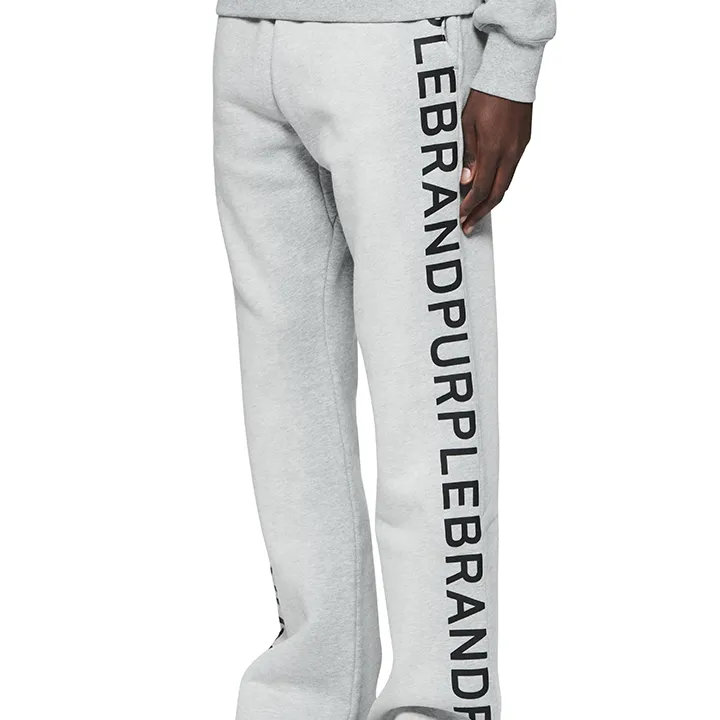 Hwt Fleece Flared Sweatpant (Grey) - PP459HHGR124