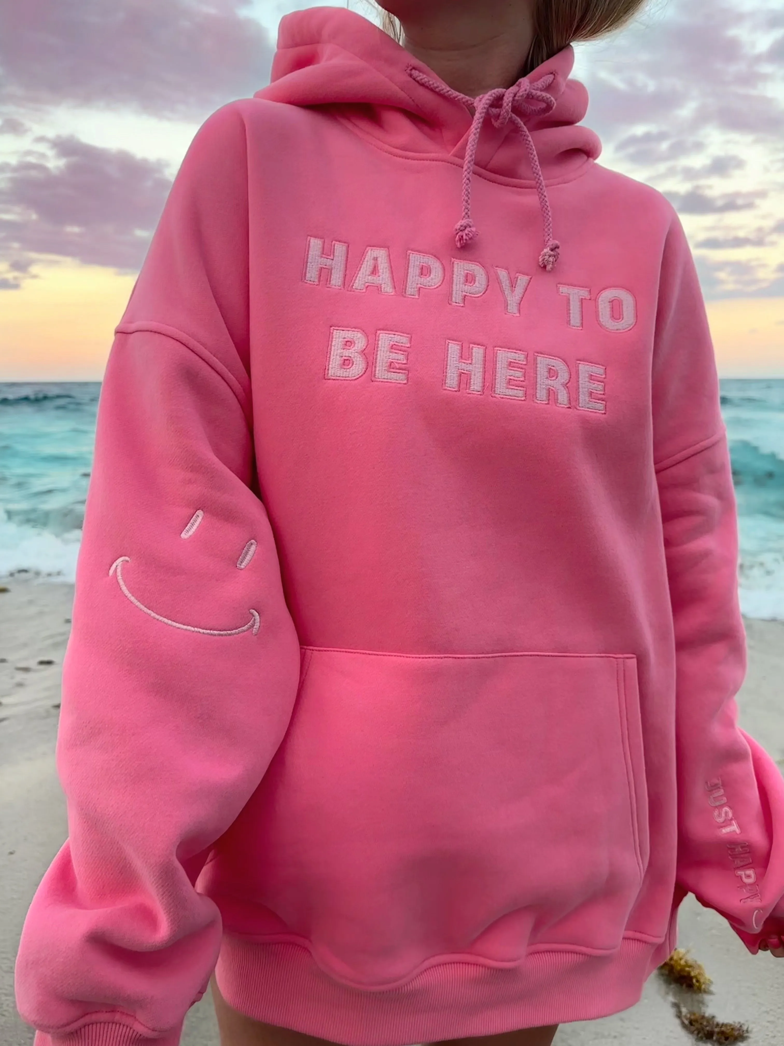 I Am Just Happy To Be Here Hoodie