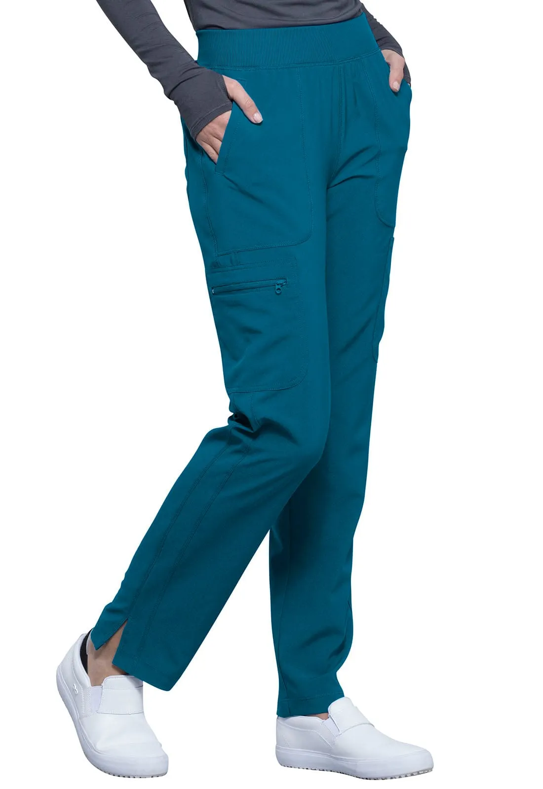 Infinity Mid Rise Tapered Leg Pull-on Scrub Pant CK065A