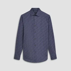 James Mini Square Confetti Print OoohCotton Shirt