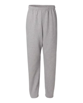 Jerzees Open Bottom Sweatpants with Pockets