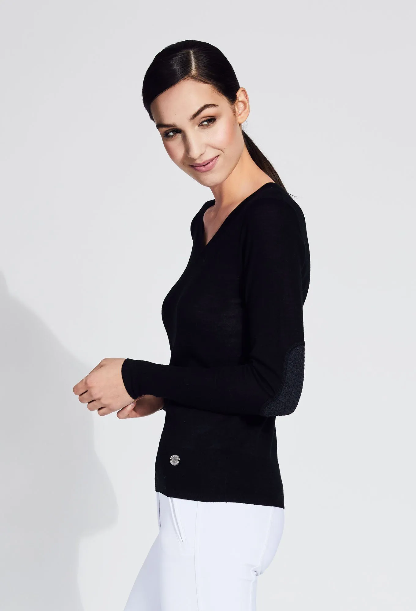 Jesse V-Neck Merino Sweater