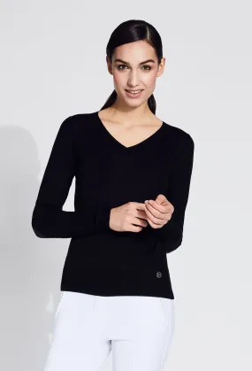 Jesse V-Neck Merino Sweater