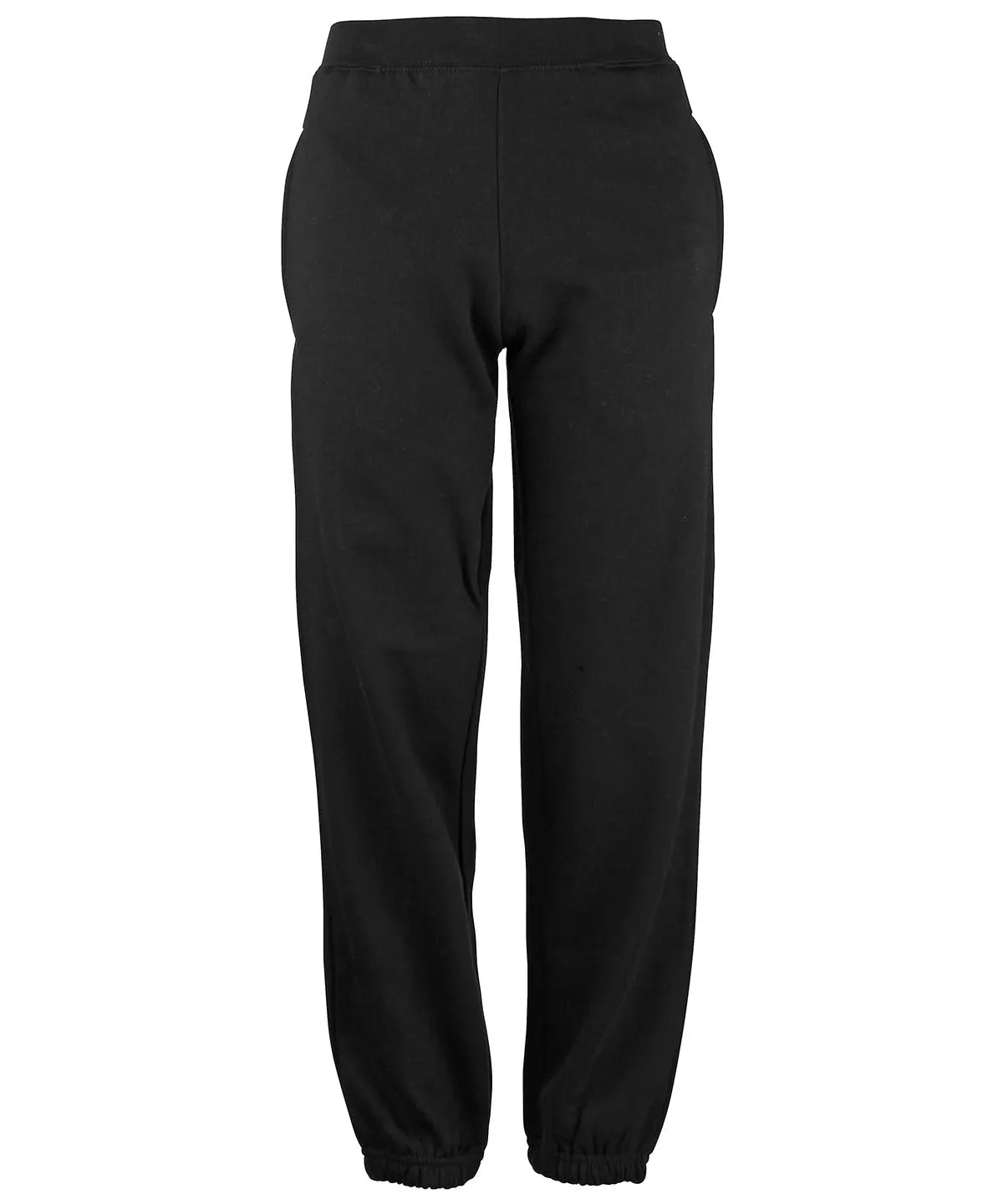 Jet Black - Kids cuffed sweatpants