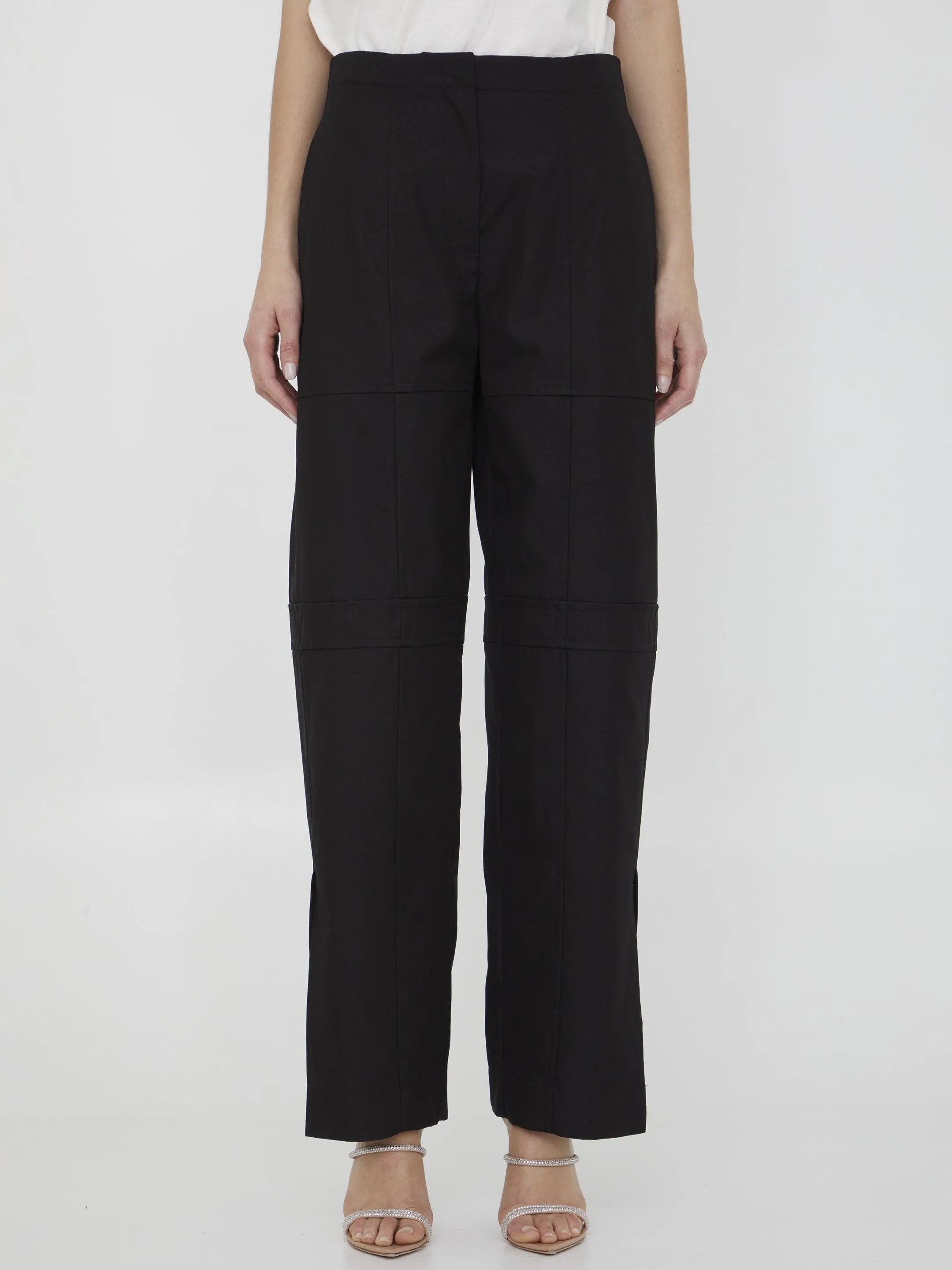 Jil Sander Cotton Cargo Pants