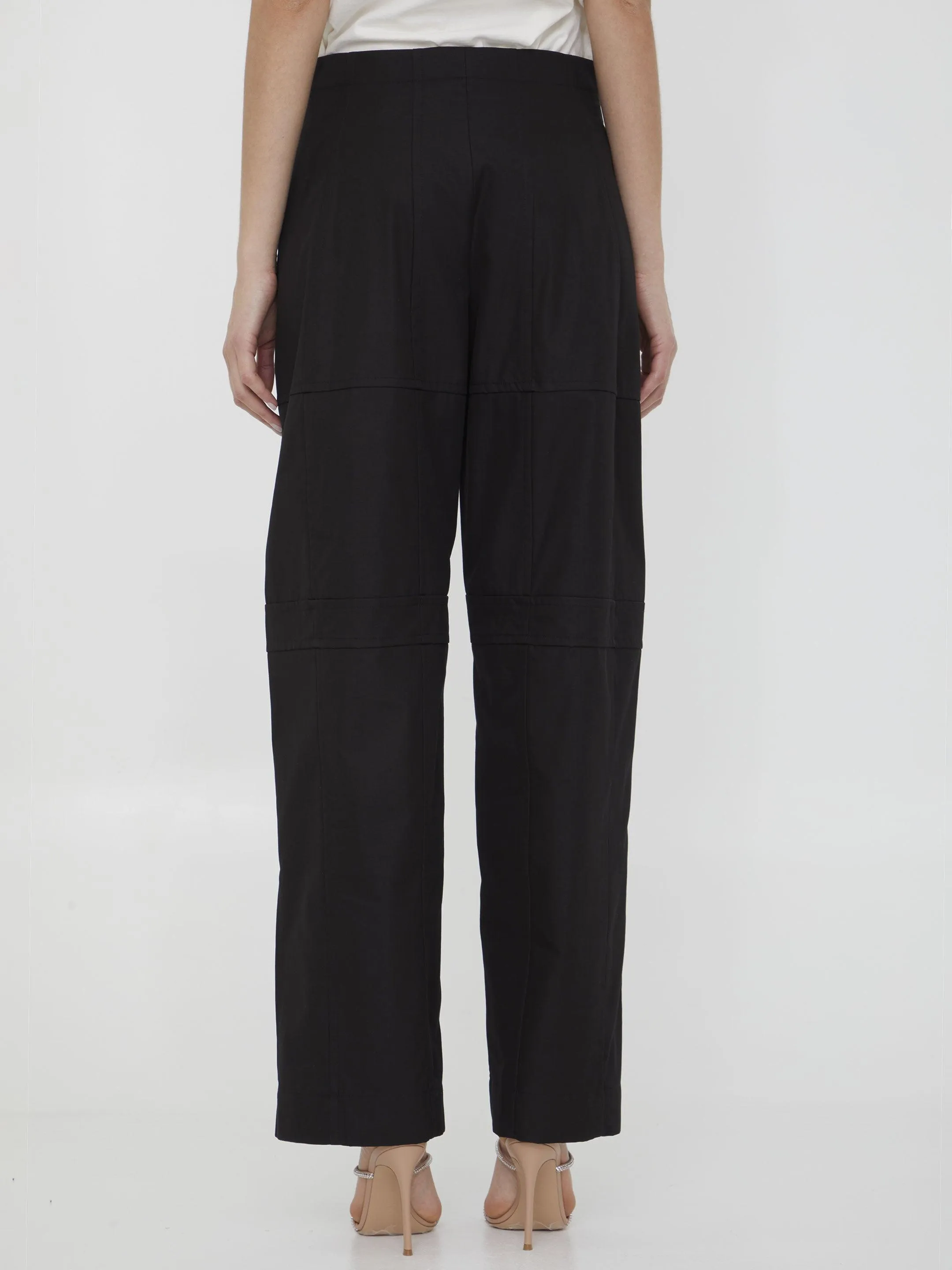 Jil Sander Cotton Cargo Pants