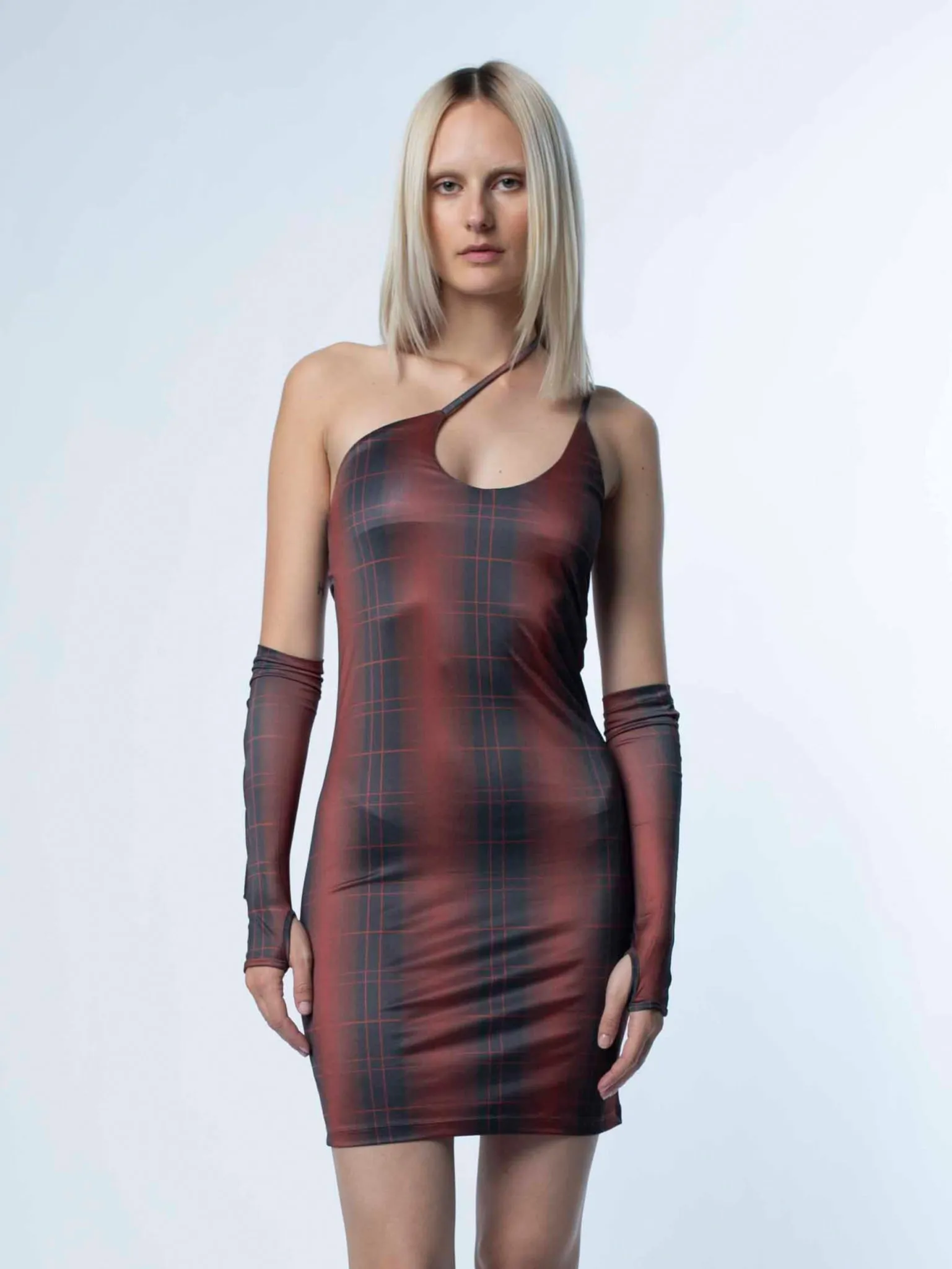 Juna Asta Grid Dress