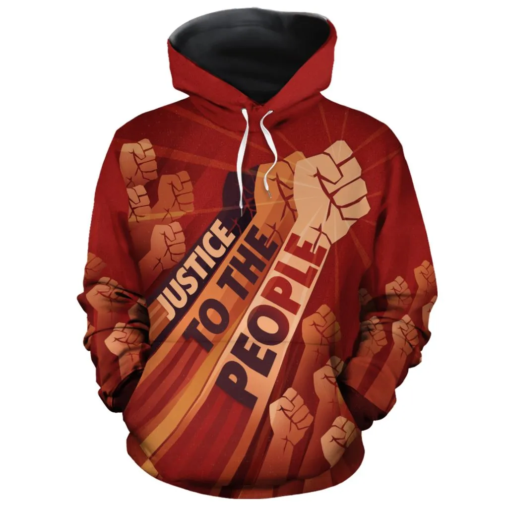 Justice To The People All-over Hoodie and Joggers Set