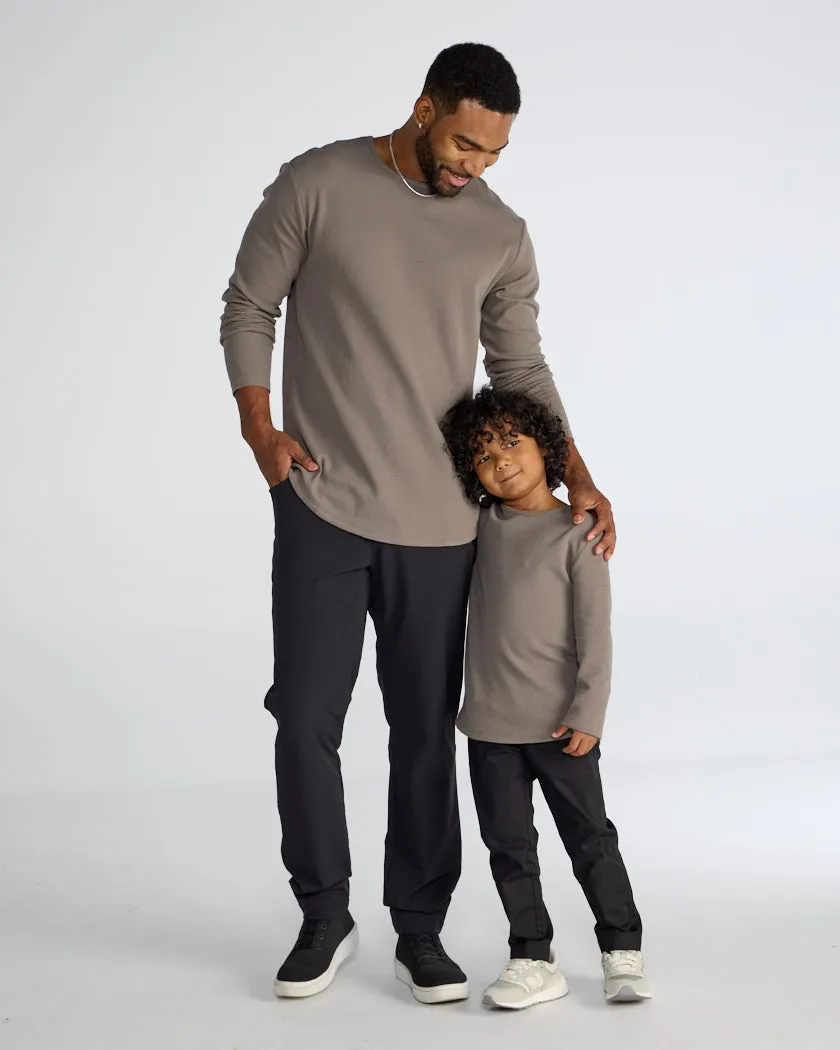 Kid's Thermal Drop-Cut Long Sleeve