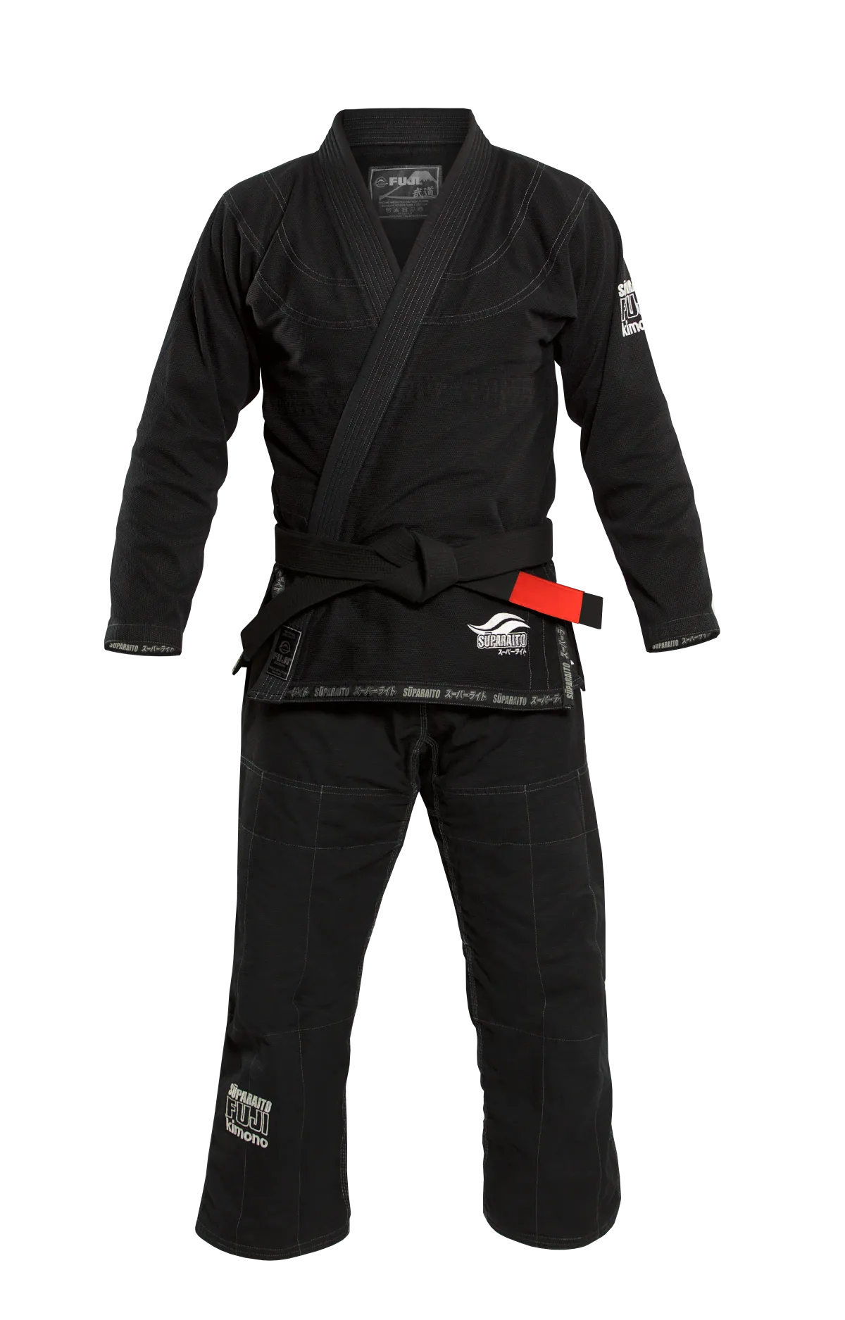 Kimono Brazilian Jiu Jitsu FUJI Suparaito BJJ Gi - Negru