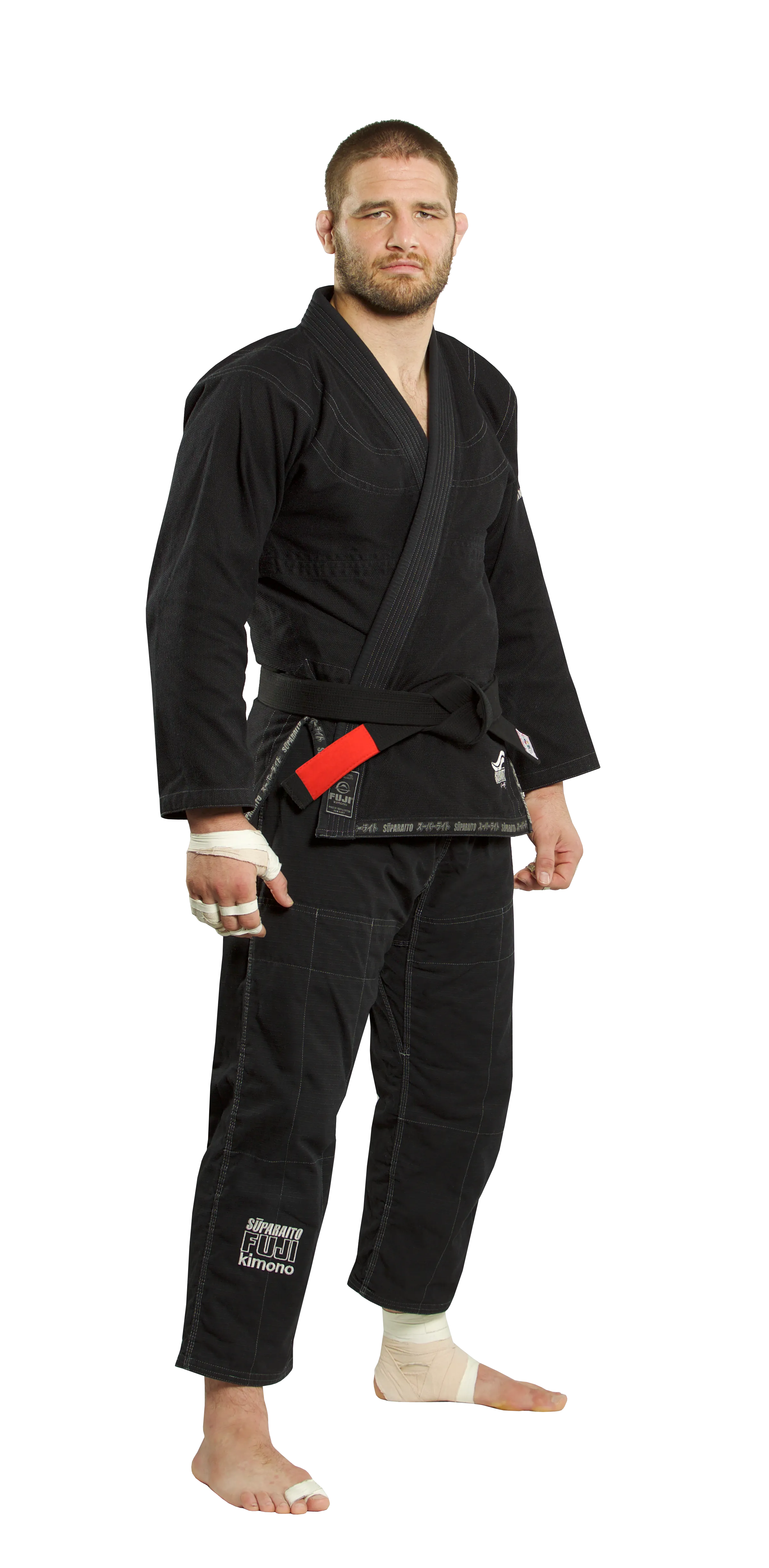 Kimono Brazilian Jiu Jitsu FUJI Suparaito BJJ Gi - Negru