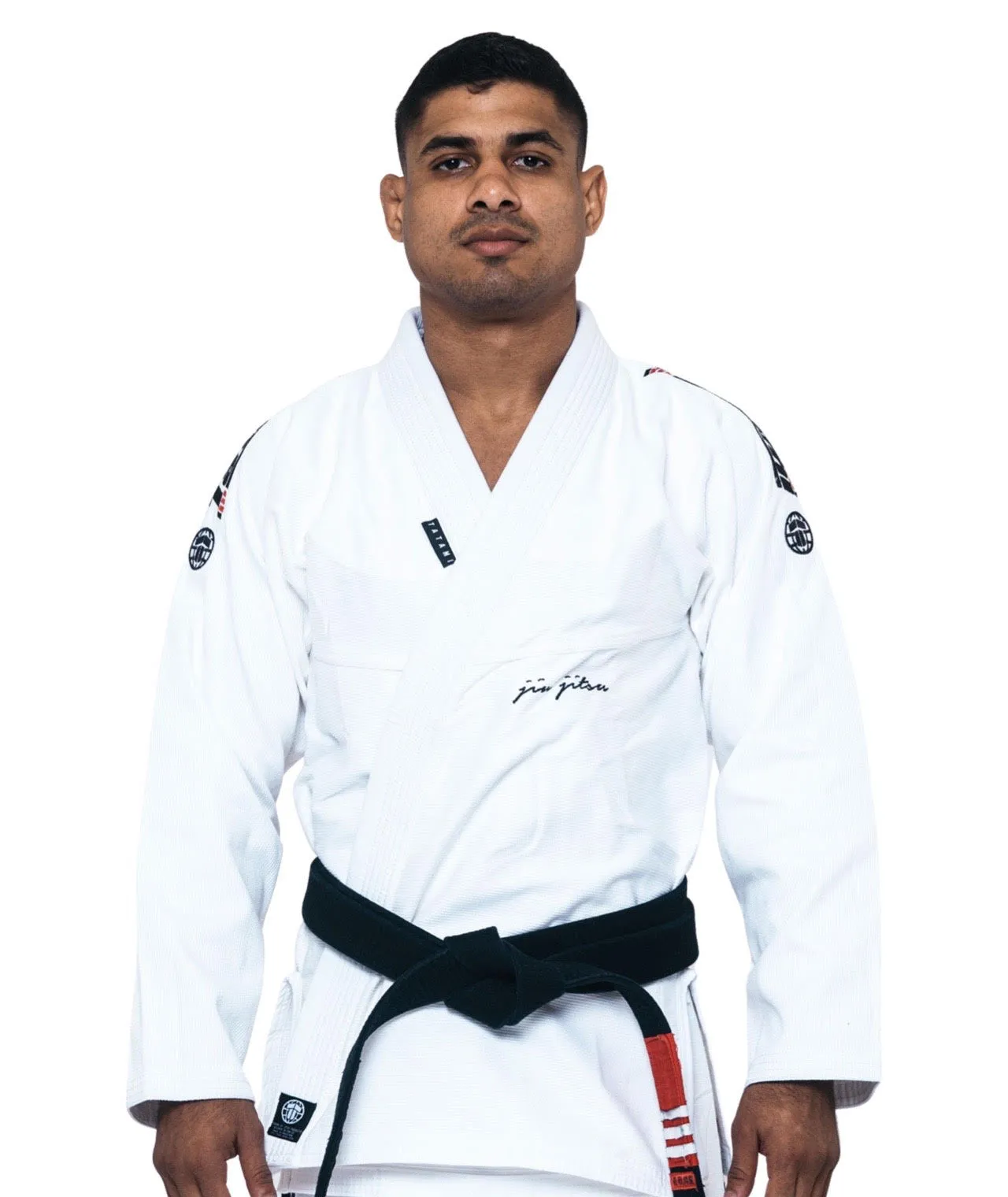 Kimono Brazilian Jiu Jitsu TATAMI Elements Superlite Gi - Alb (Centura Alba Inclusa)