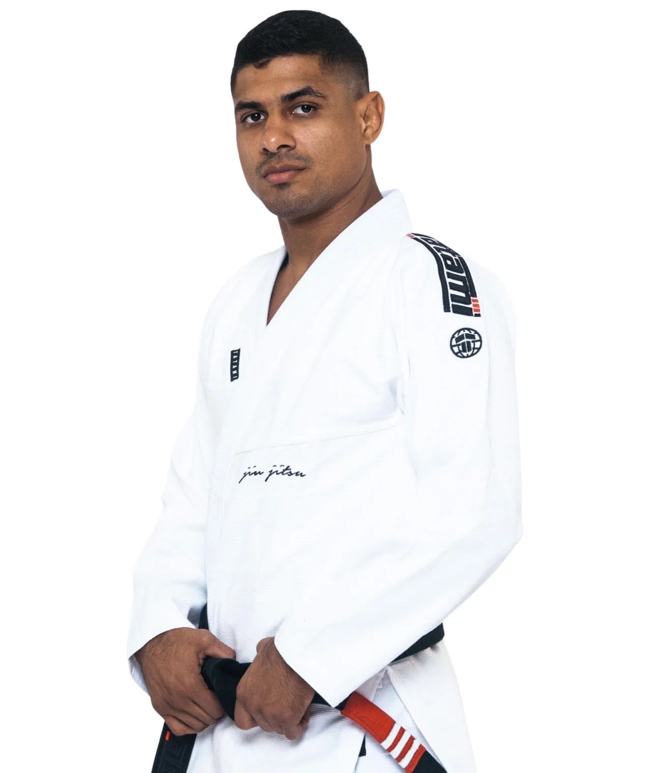 Kimono Brazilian Jiu Jitsu TATAMI Elements Superlite Gi - Alb (Centura Alba Inclusa)