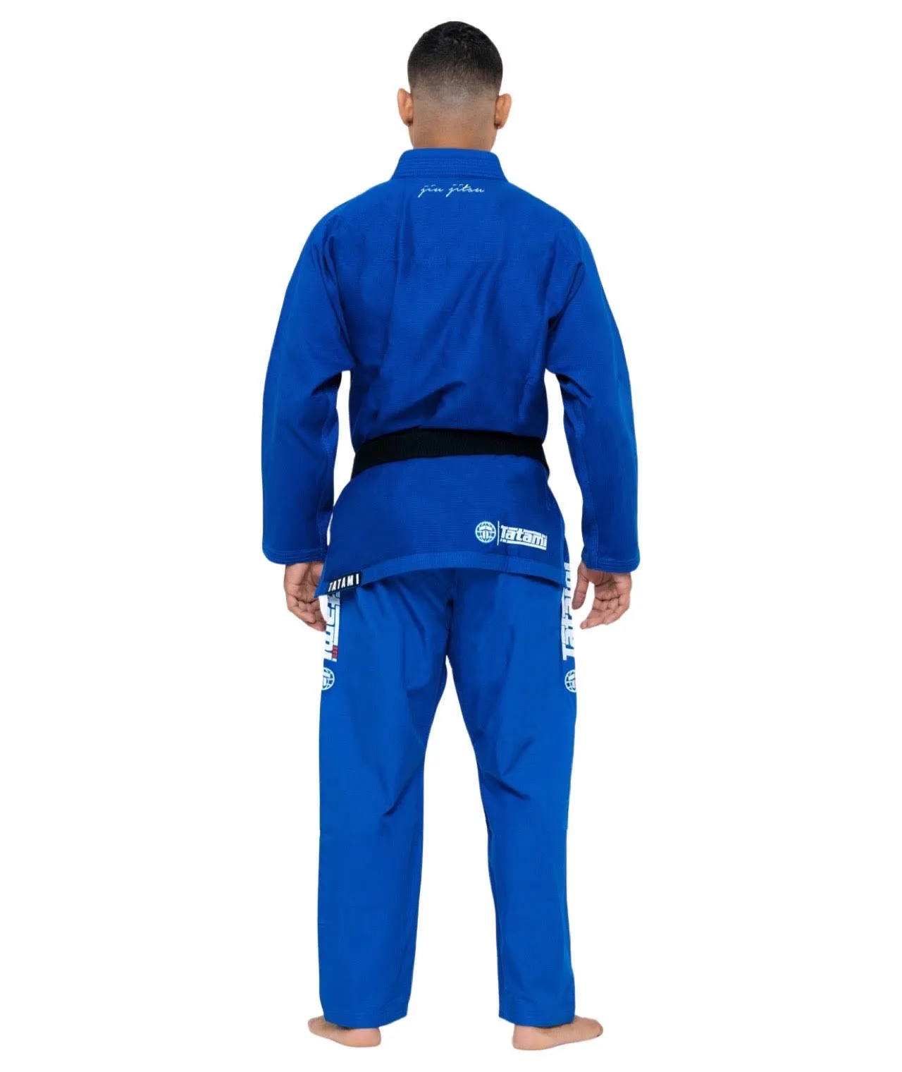 Kimono Brazilian Jiu Jitsu TATAMI Elements Superlite Gi - Albastru (Centura Alba Inclusa)