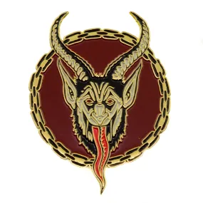 Krampus Enamel Pin