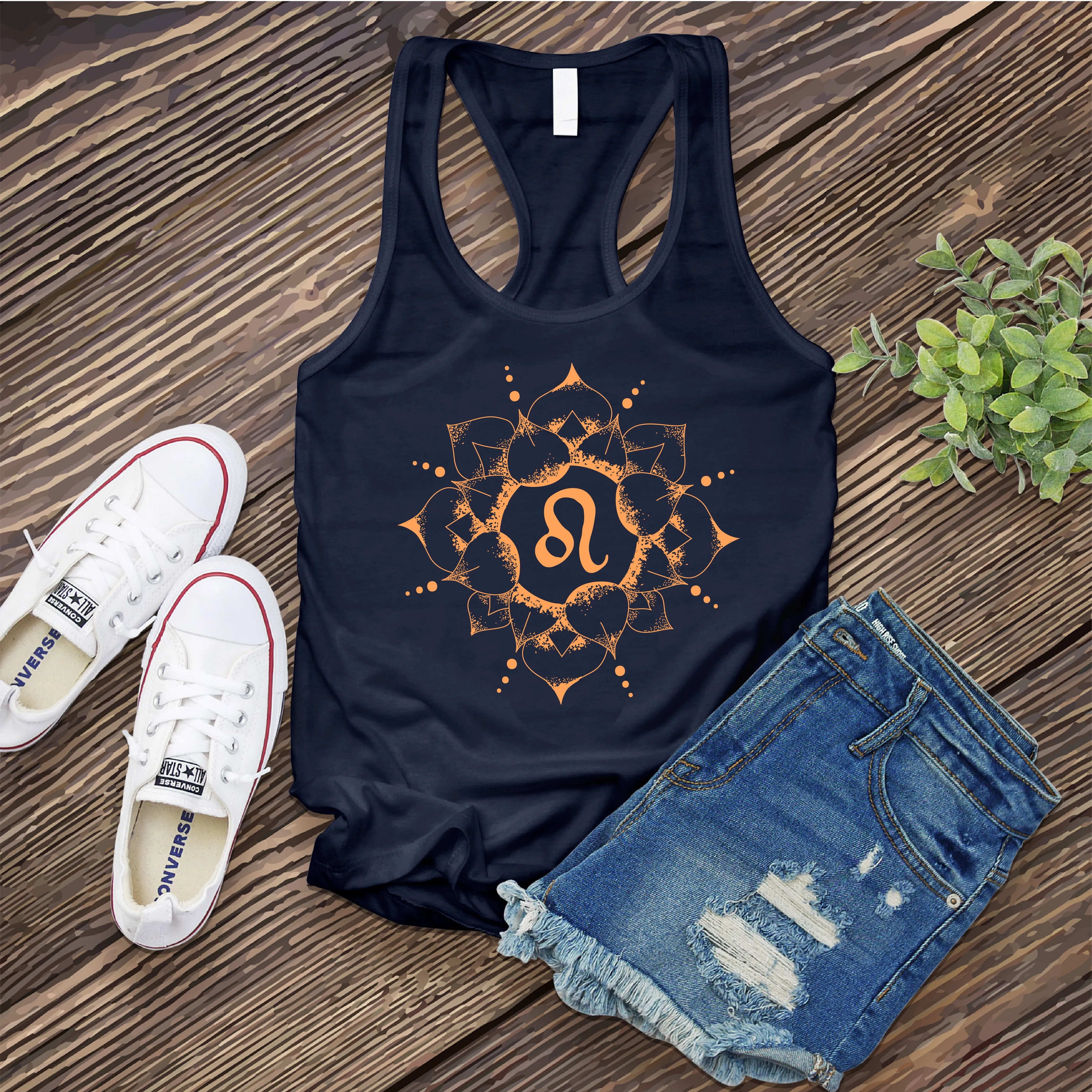 Leo Mandala Women's Tank Top