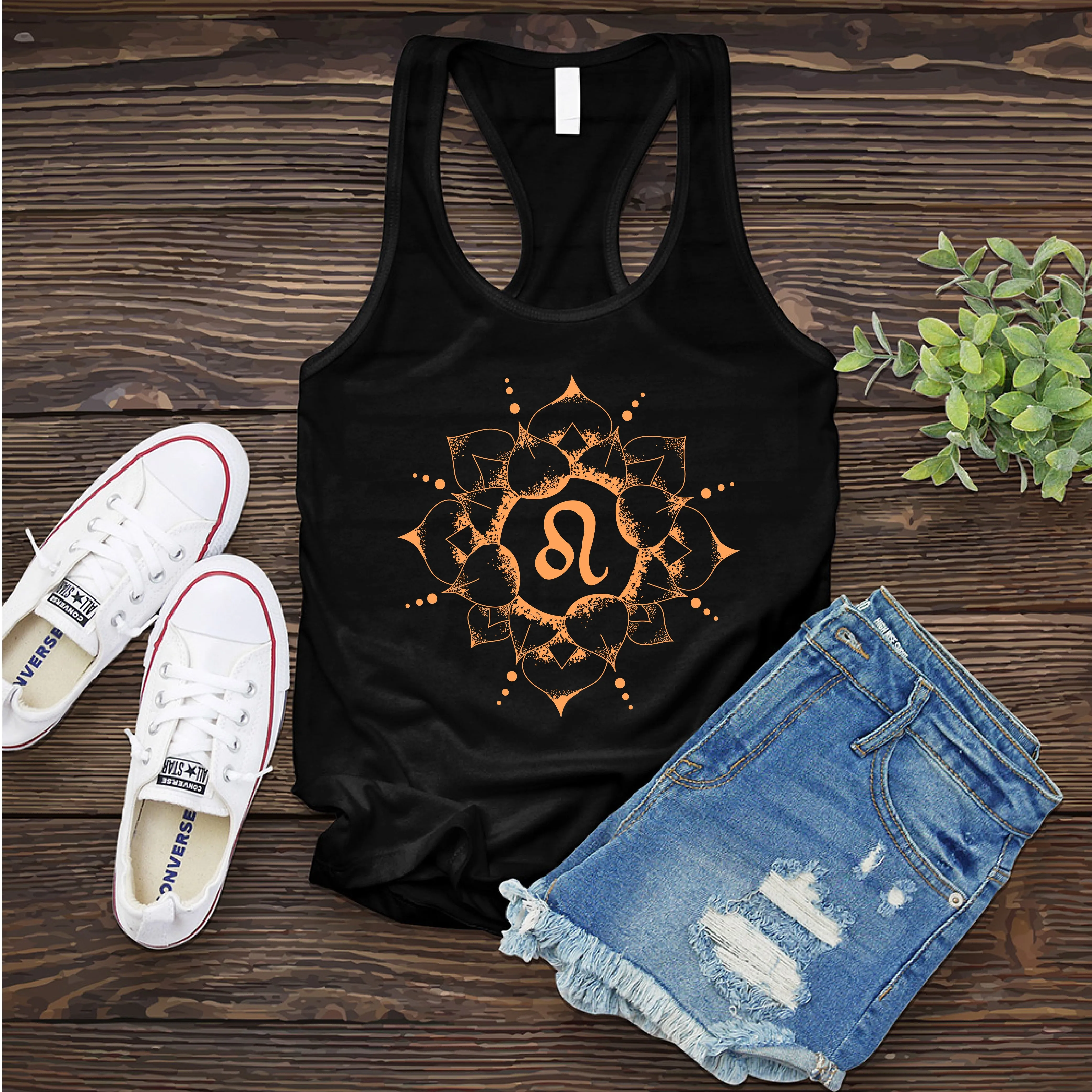 Leo Mandala Women's Tank Top