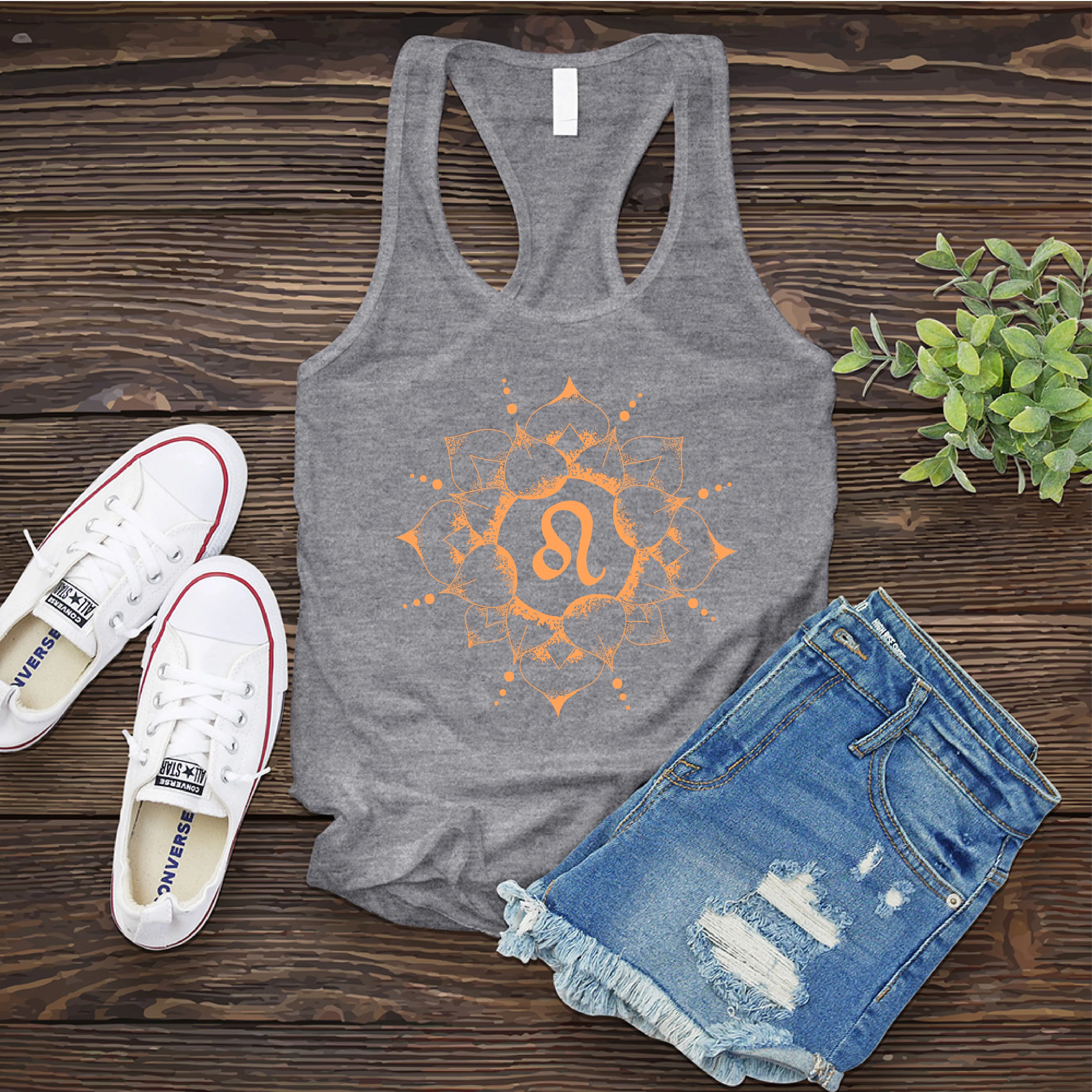 Leo Mandala Women's Tank Top