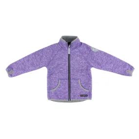 Lilac / Light Lilac Pile Fleece Jacket