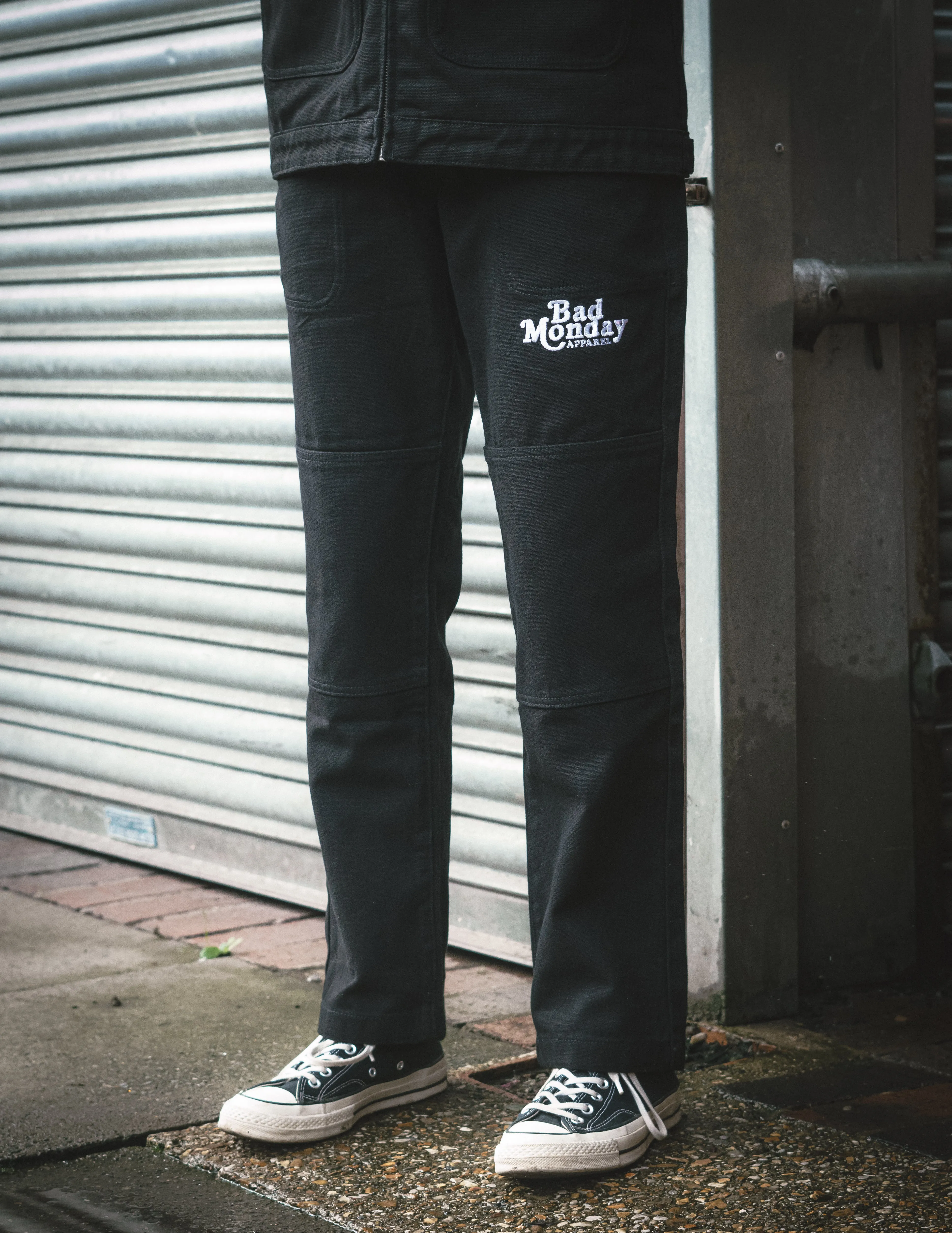 Logo Canvas Trousers