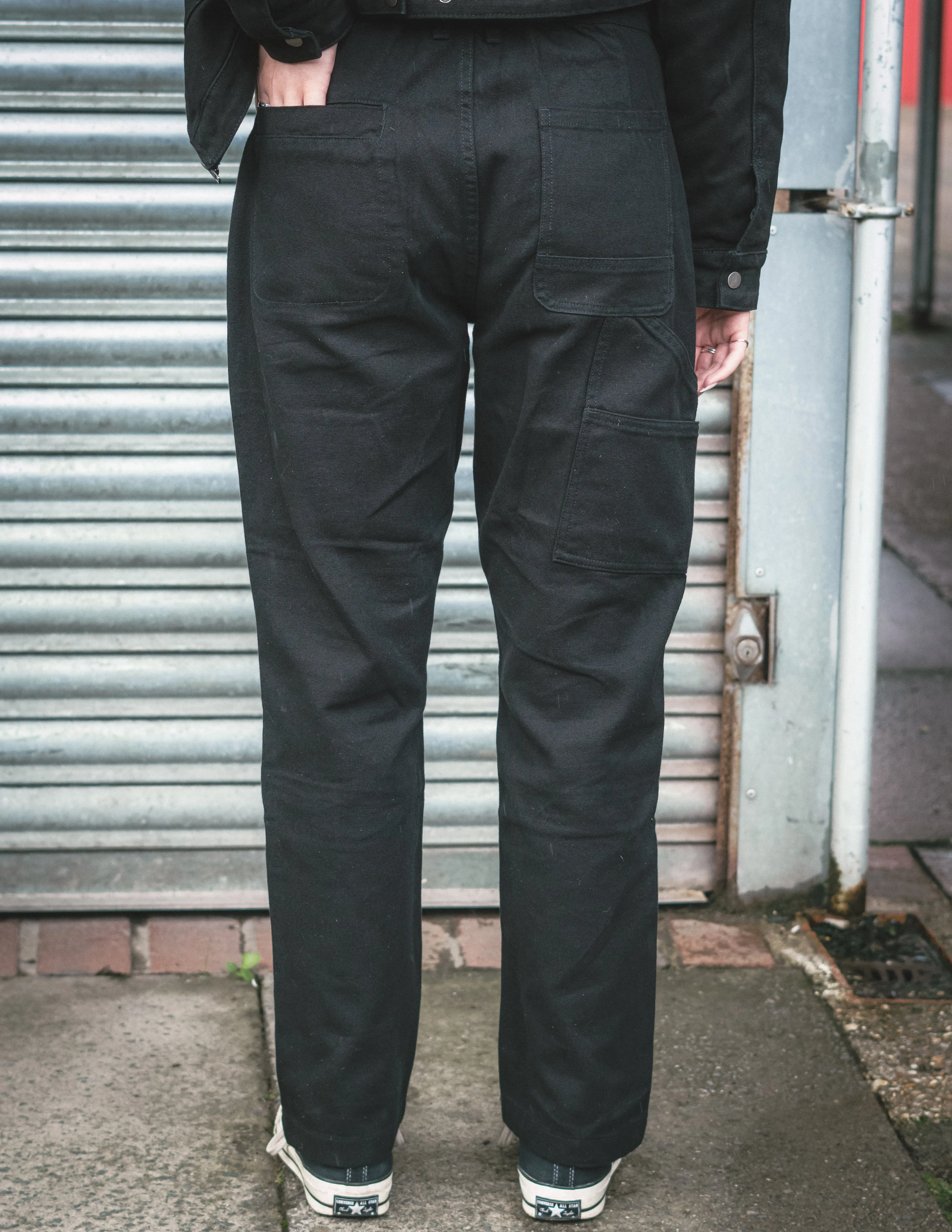 Logo Canvas Trousers